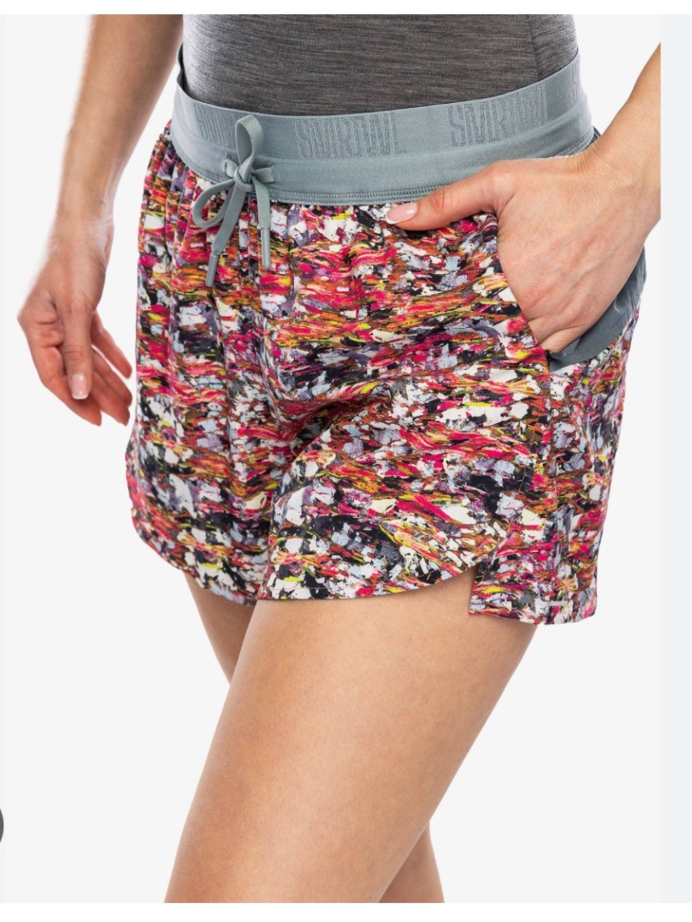 Smartwool Women’s Multicolor Printed Active Lined Shorts